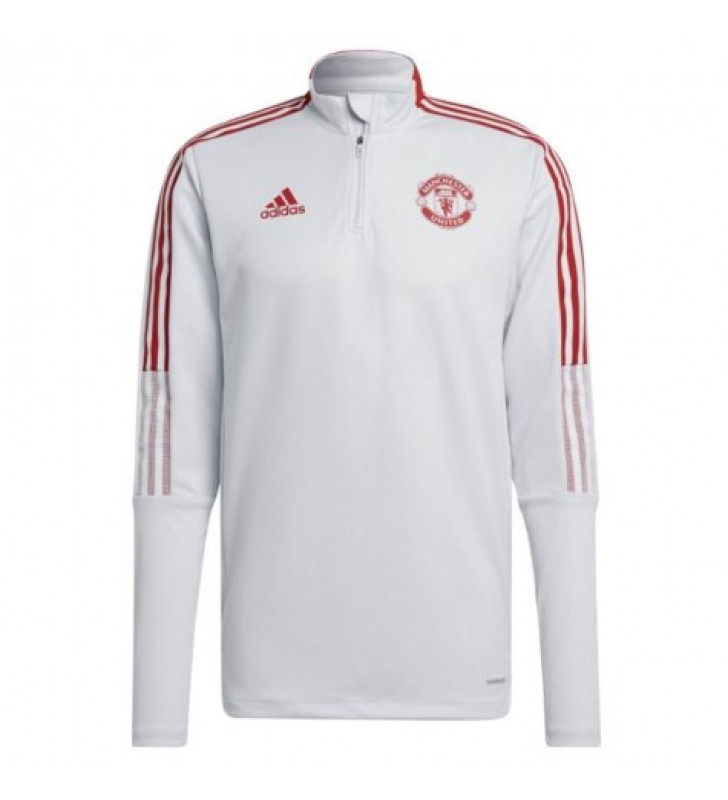 Adults - Adidas Manchester United  Training 1/2 zip Grey